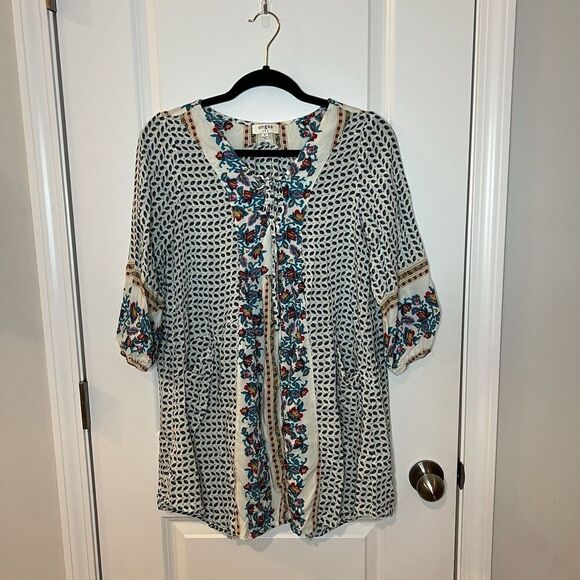Umgee Women’s Tunic Too Medium Floral - Picture 1 of 4